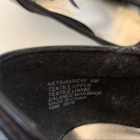 Anne Klein Sport “Tamarow” Black Fabric Wedge 6M - Picture 8 of 8